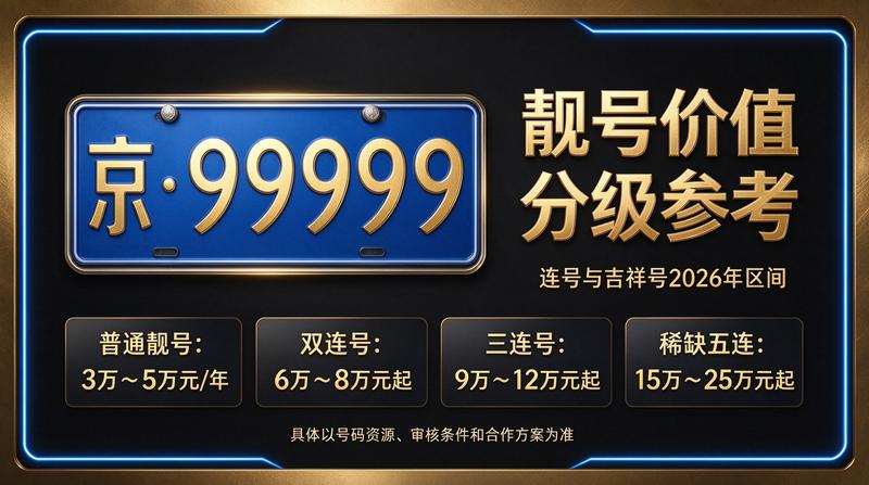 2026年闲置北京京牌照出租展示图片